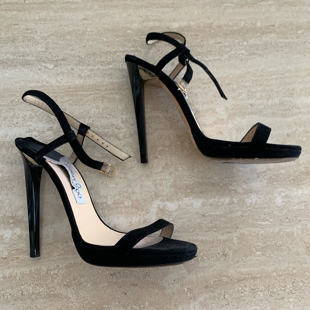 Jimmy Choo Black Heels (Size 40)
